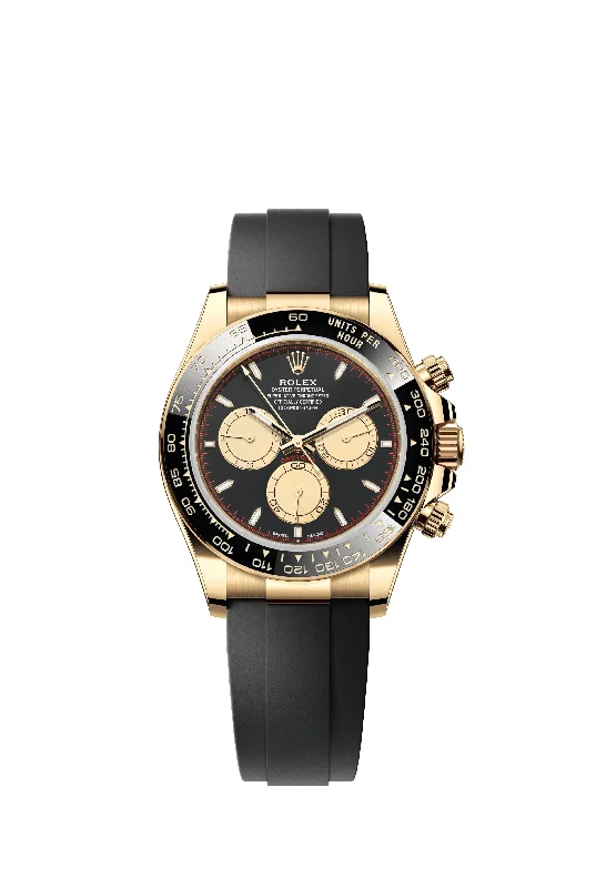 Rolex Cosmograph Daytona 40 mm 126518LN Oysterflex Black Dial