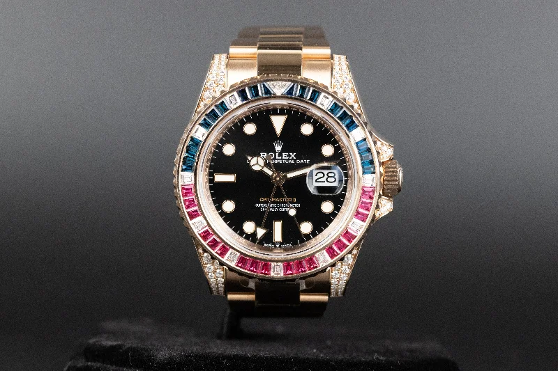 Rolex<br>126755SARU GMT-Master II Ruby Sapphire 'Pepsi' Bezel