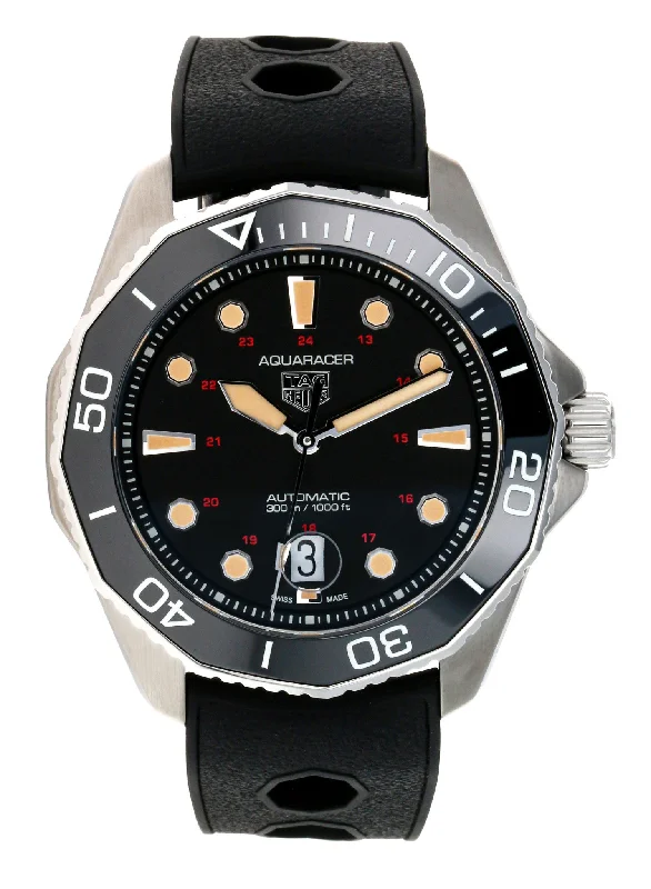 TAG HEUER AQUA RACER PROFESSIONAL 300M 43MM #WBP208C (B+P)