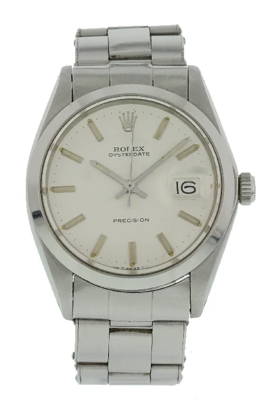 Rolex Oysterdate Precision Stainless Steel 6694