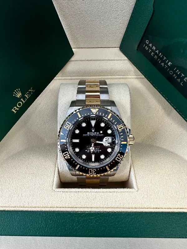 Rolex Sea-Dweller 43mm 126603 Two-Tone Oyster Black Dial