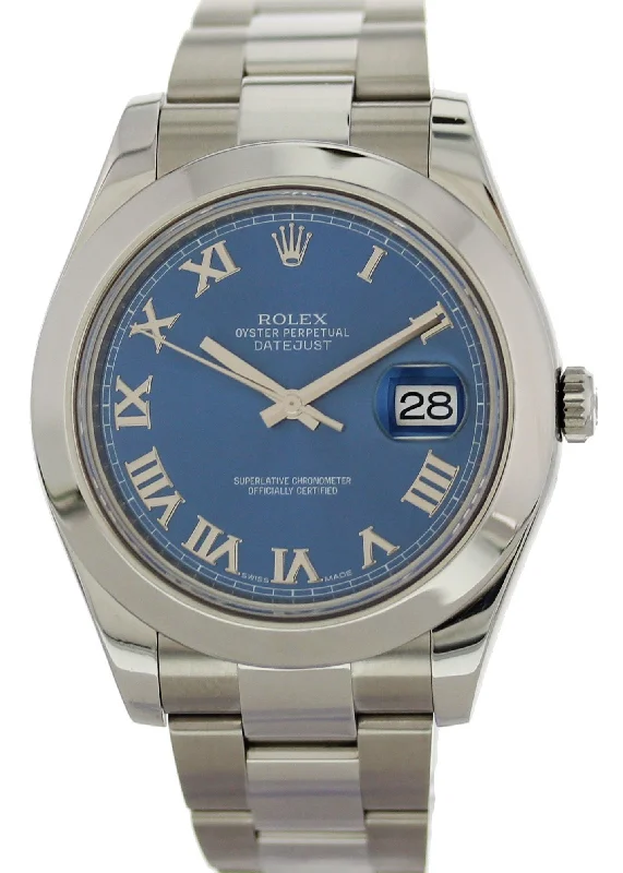 Rolex Oyster Perpetual Datejust II 116300 Blue Dial