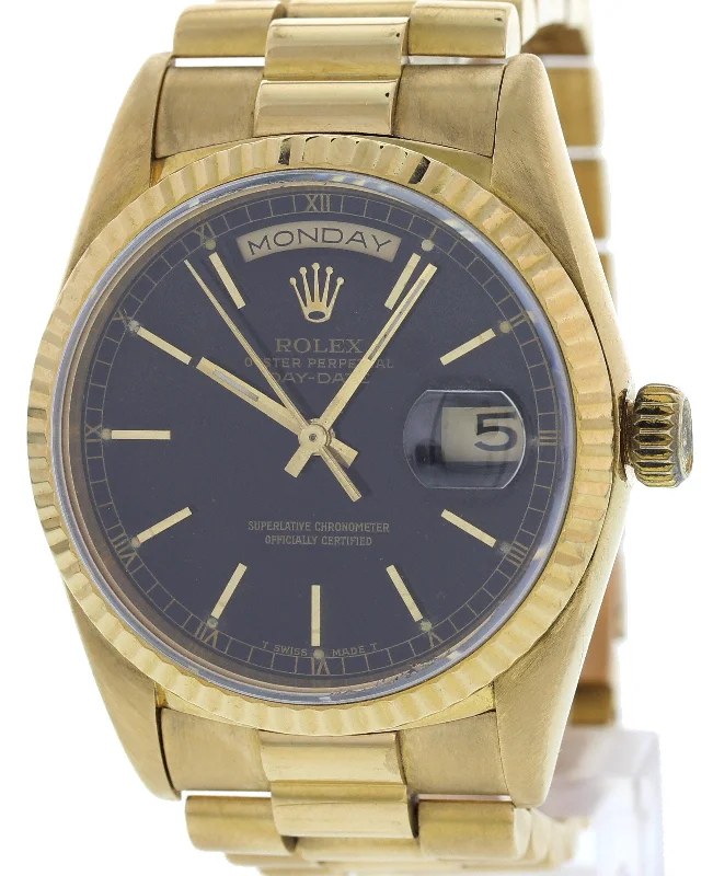 Rolex Oyster Perpetual Day-Date 18K YG 18238