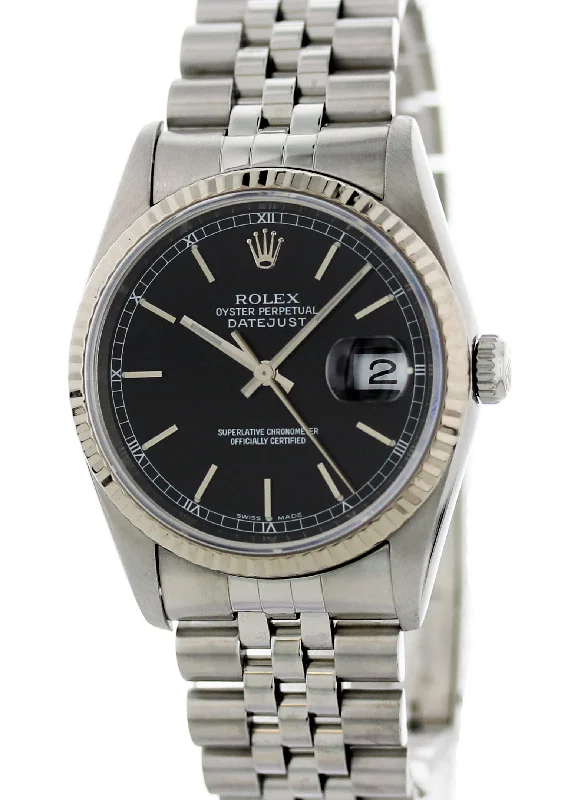 Rolex Oyster Perpetual Datejust 16234 Mens Watch