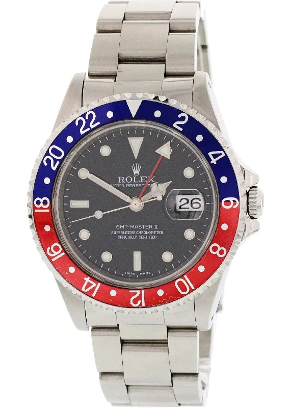 Rolex GMT Master II 16710 Pepsi Mens Watch