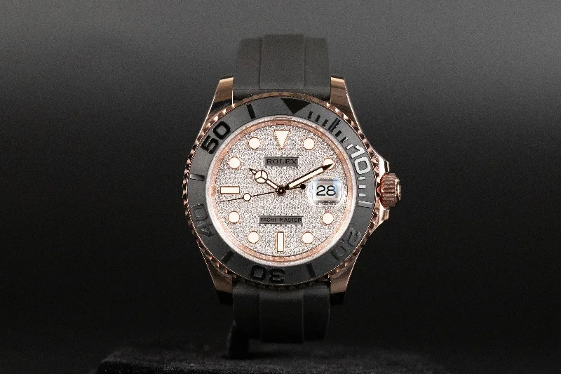 Rolex<br>126655 Yacht-Master 40 Oysterflex Pave Diamond Dial