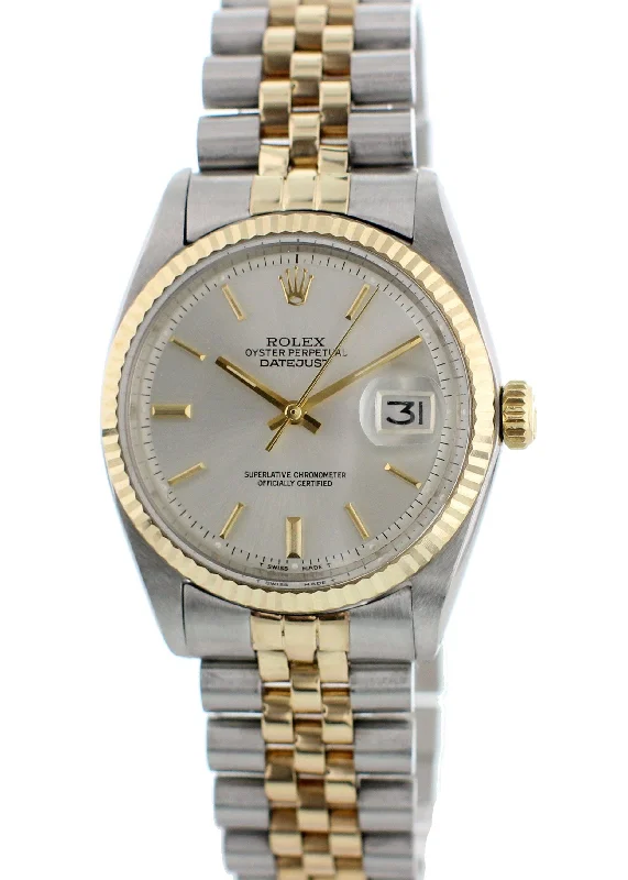 Rolex Oyster Perpetual Datejust 1601 Mens Watch