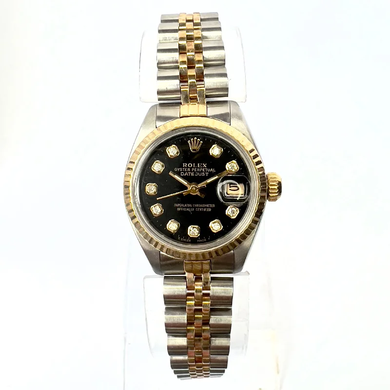 ROLEX Oyster Perpetual DATEJUST Automatic 26mm 2 Tone Watch