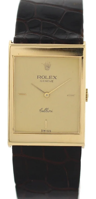 Rolex Cellini 18K Yellow Gold 4127 Manual Winding