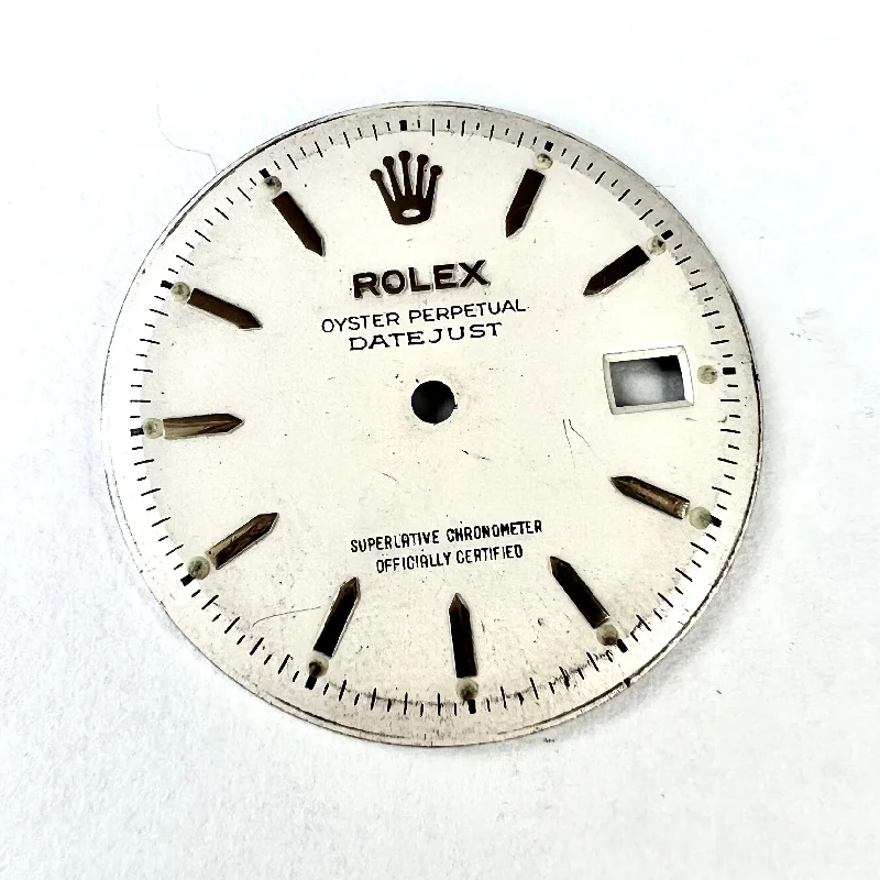 ROLEX 28.3mm Off White Color Gold Hour Markers Dial for 36mm ROLEX DATEJUST