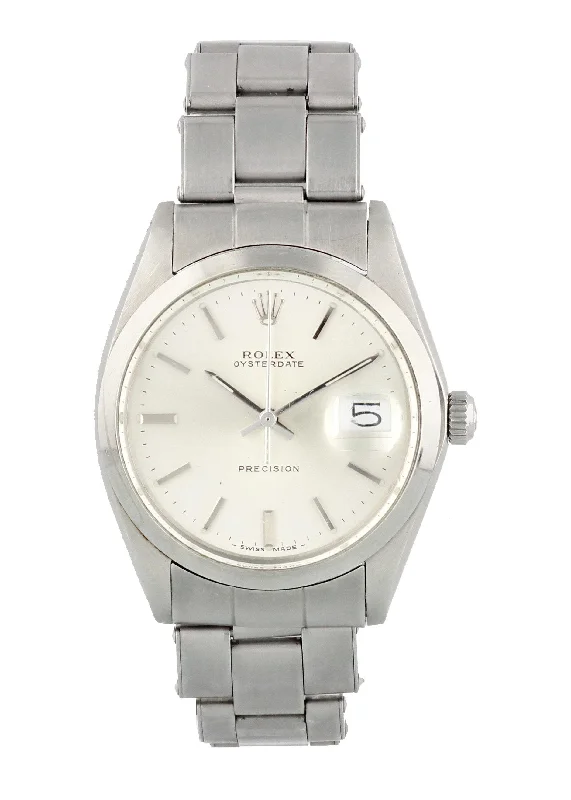 Rolex Oysterdate Precision 6694 Mens Watch