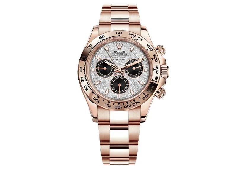 Rolex Cosmograph Daytona 40mm 116505 Everose Gold Oyster Meteorite Dial