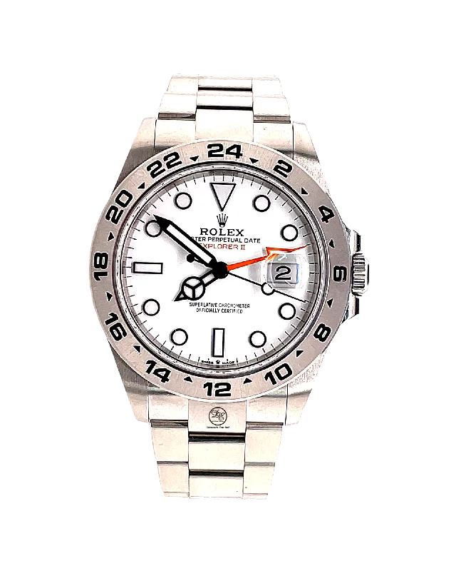 Rolex Explorer II 42mm White Dial 226570 Box and Papers Unworn