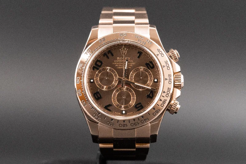 Rolex<br>116505 Daytona Chocolate Arabic Numeral Dial