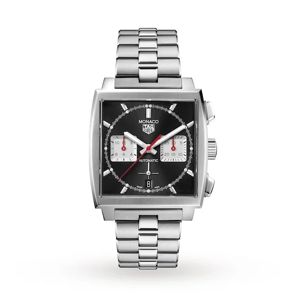 TAG Heuer - Monaco Calibre Heuer 02 39mm Mens Watch - CBL2113.BA0644