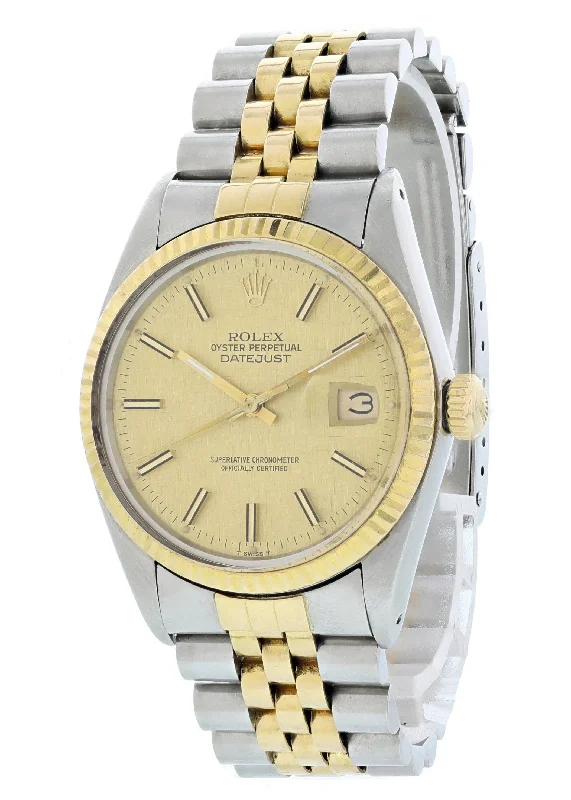 Rolex Oyster Perpetual Datejust 16013 Mens Watch