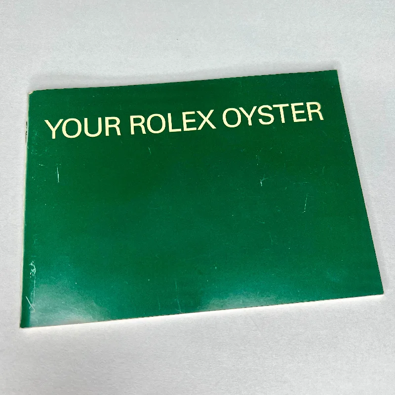 YOUR ROLEX OYSTER Booklet English 2004