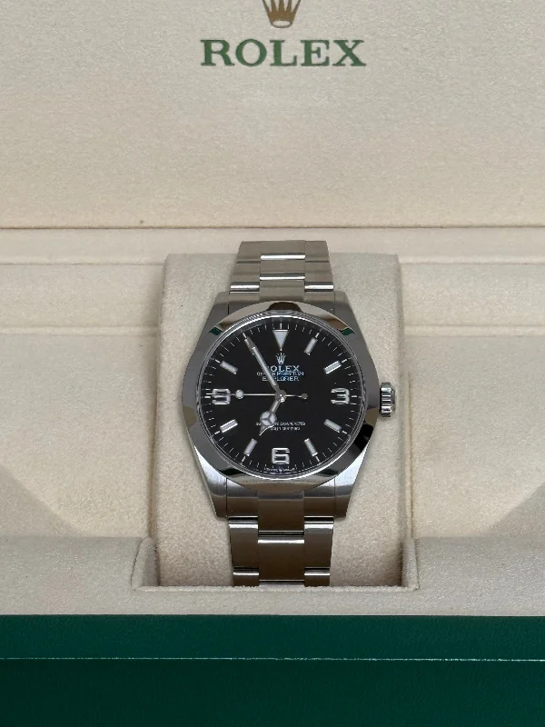 Rolex Explorer 40mm 224270 Oystersteel Oyster Black Dial