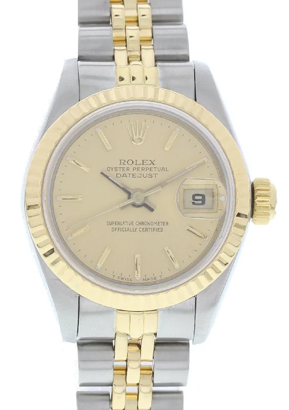 Rolex Oyster Perpetual Datejust 69173 Ladies Watch