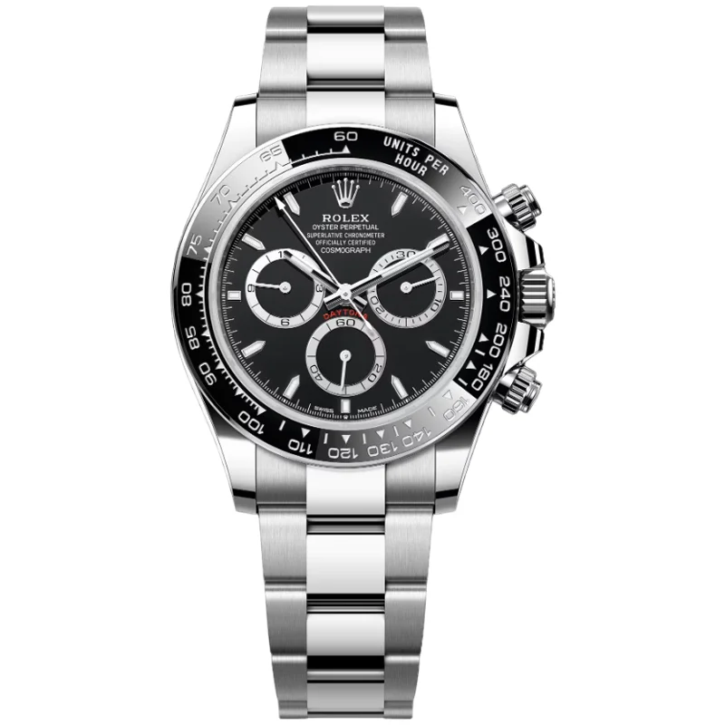 Rolex Daytona 40mm 126500LN-0002 Black Index Dial, Unworn 2024