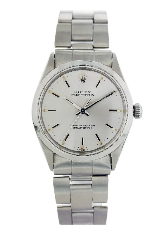 Rolex Oyster Perpetual No Date 1002 Mens Watch