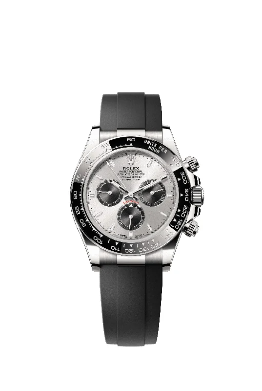 Rolex Cosmograph Daytona 40 mm 126519LN Oysterflex Silver Dial