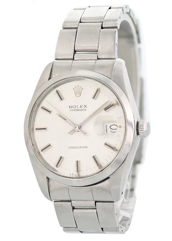 Rolex Oysterdate Precision 6694 Mens Watch