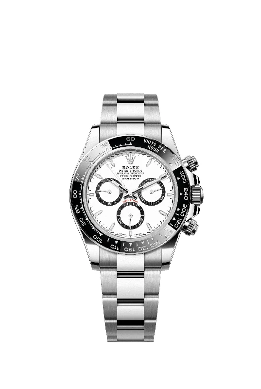 Rolex Cosmograph Daytona 40 mm 126500LN Oyster White Dial