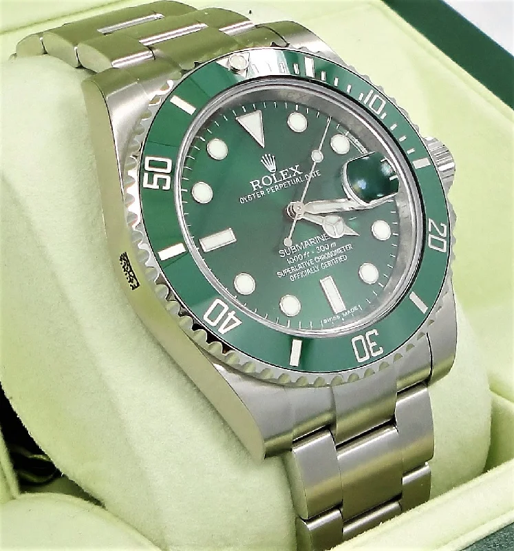 Rolex Submariner Hulk 116610LV Oyster Box And Papers UNWORN FULLY STICKERED!!