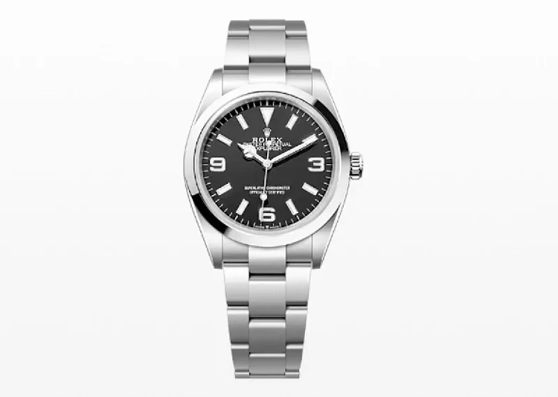 Rolex Perpetual Explorer 36mm 124270 Oystersteel Black Dial