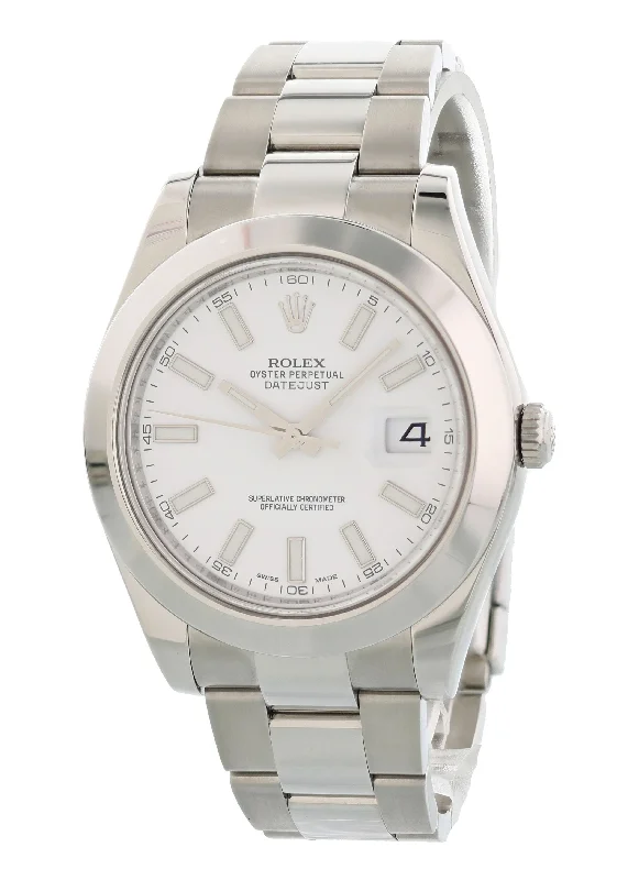 Rolex Oyster Perpetual Datejust II 116300 Mens Watch Original Papers