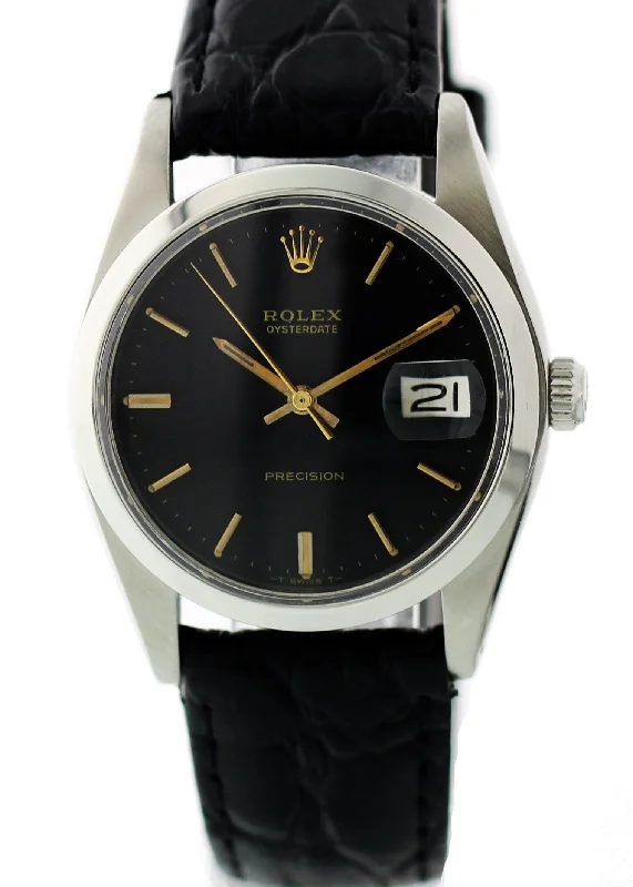 Rolex Oysterdate Precision 6694 Vintage Watch