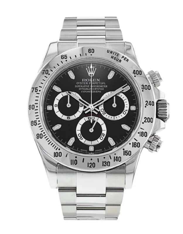 Rolex Daytona Black Dial Men's Watch