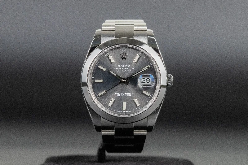 Rolex<br>126300 Datejust 41 Slate Dial