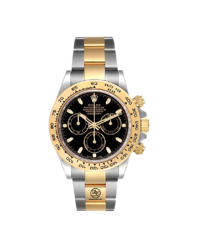 Rolex Daytona Two Tone Black Dial 116503 Box and Papers Unworn