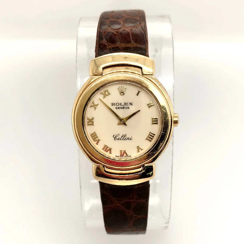 ROLEX CELLINI 26mm 18K Yellow Gold Watch