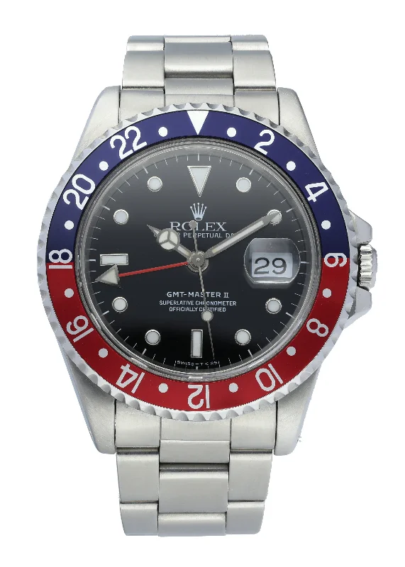 Rolex GMT-Master II Pepsi 16710 Men's Watch