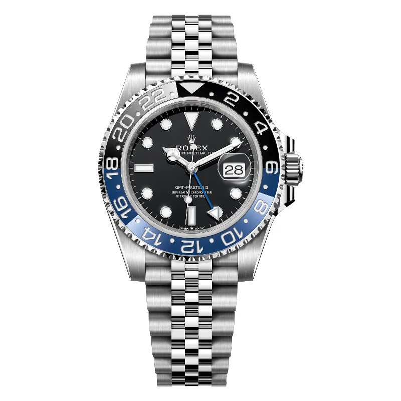 Rolex GMT Master II (Batgirl) 40mm 126710BLNR-0002 Black Dial, Unworn 2024