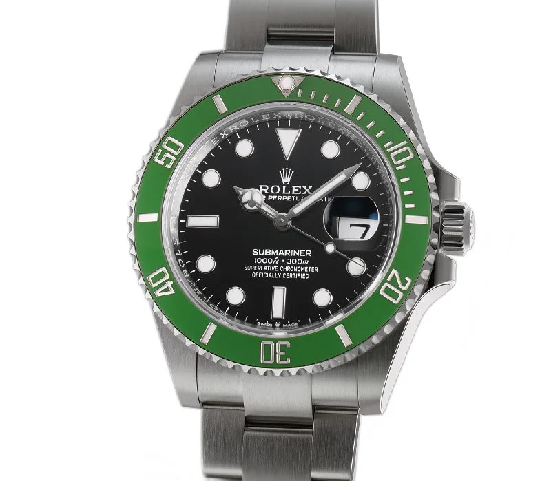 41mm Starbucks Green Ceramic Bezel Black Dial