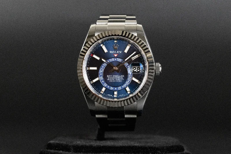 Rolex<br>326934 Sky-Dweller Blue Dial