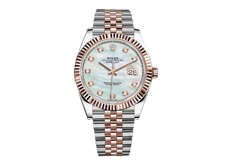 Rolex Datejust 41mm 126331 Two-Tone Jubilee Mother Of Pearl Dial