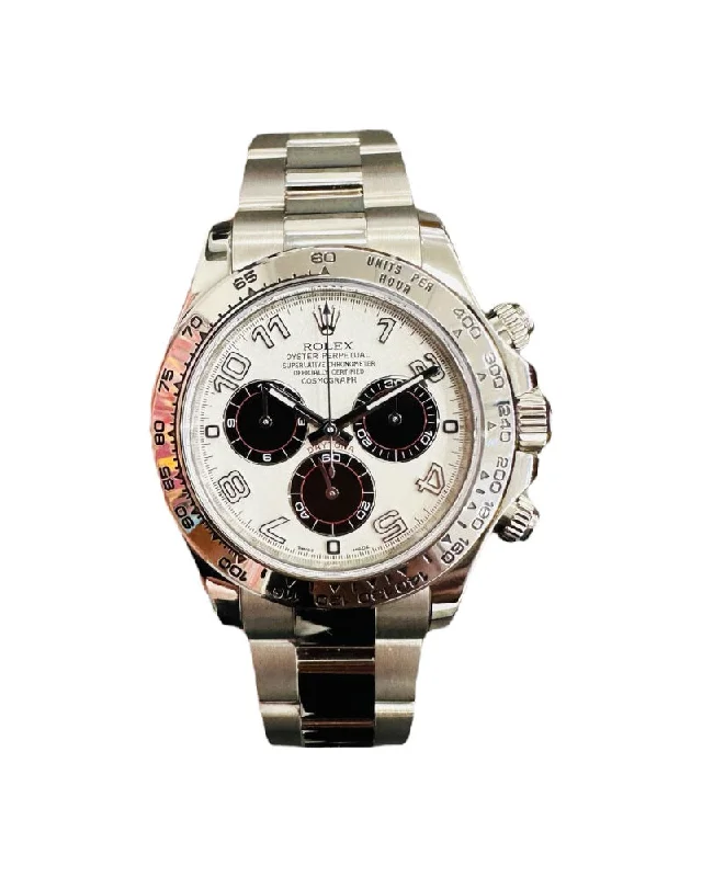 Rolex Daytona 116509 Cosmograph White Gold Panda Box and Papers PreOwned