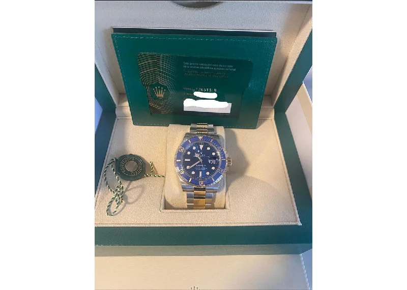 Rolex Submariner Date 41mm 126613LB Two Tone Oyster Blue Dial