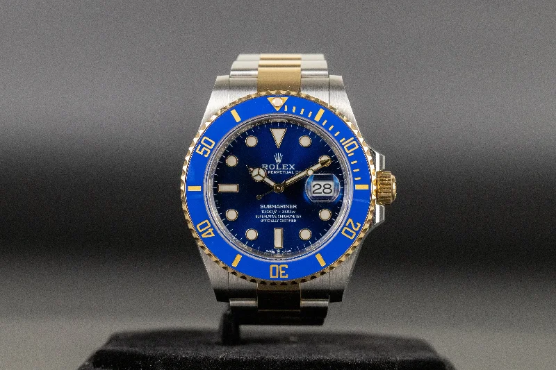 Rolex<br>126613LB Submariner SS/18k Blue Dial