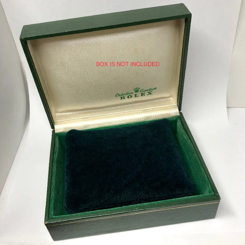 NEW Dark Green Velvet Replacement PILLOW CUSHION fits ROLEX Box