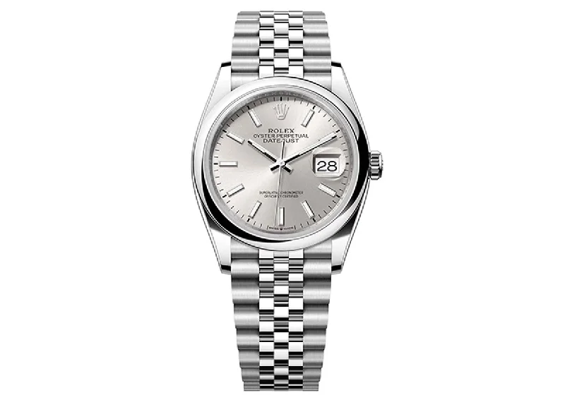 Rolex DateJust 36mm 126200 Oystersteel Jubilee Silver Dial