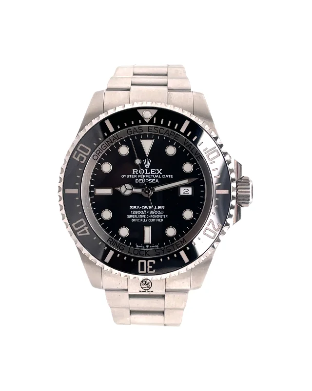 Rolex Sea-Dweller Deepsea  Black Dial 126660 Box and Papers PreOwned