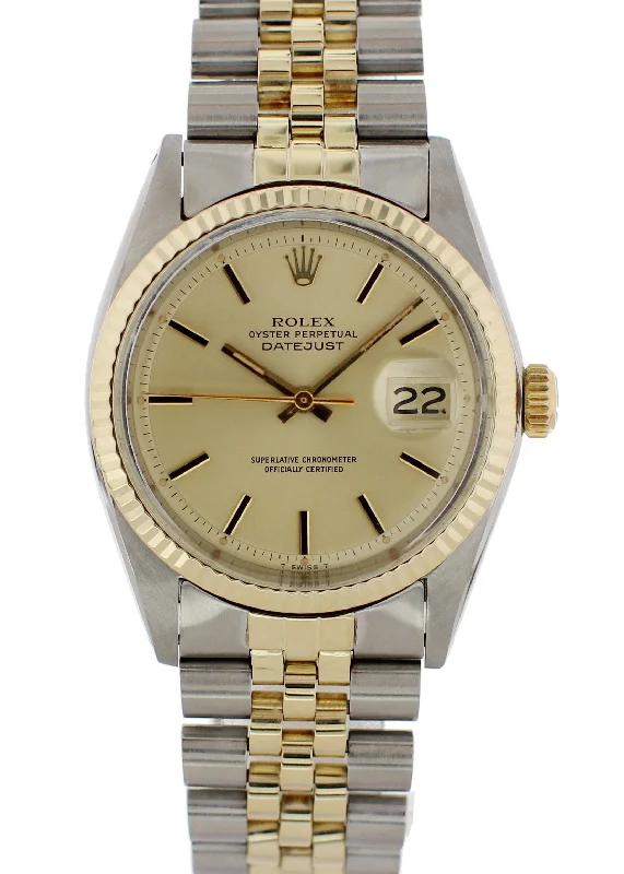 Rolex Oyster Perpetual Datejust 1601 Mens Watch