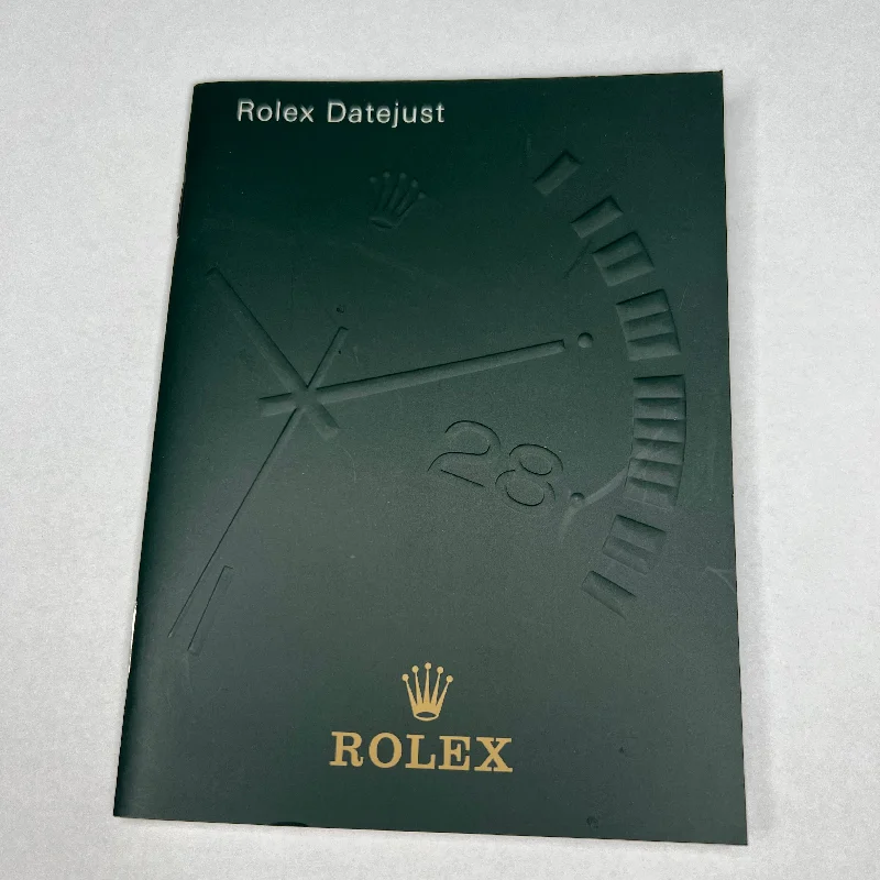 ROLEX DATEJUST Booklet English 2002