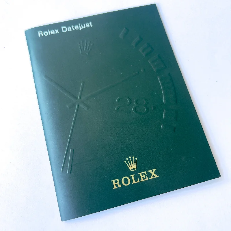 ROLEX Datejust 2003 Booklet/Pamphlet English